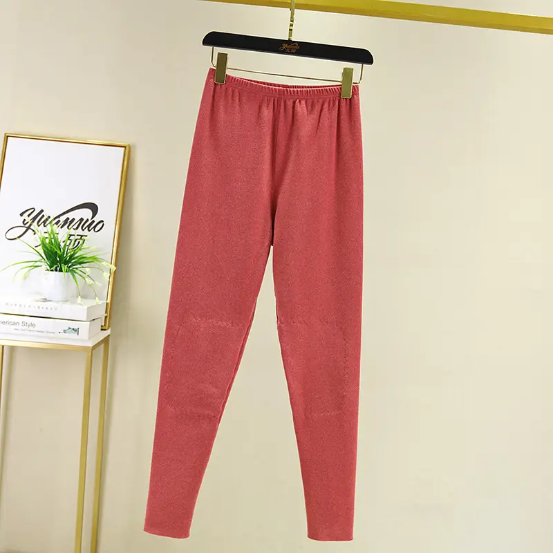 Winter Warm Knee Pants for Women Plus Size Nine Point Fit