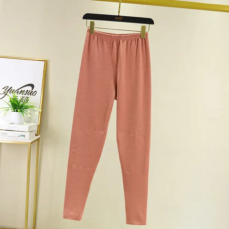 Winter Warm Knee Pants for Women Plus Size Nine Point Fit