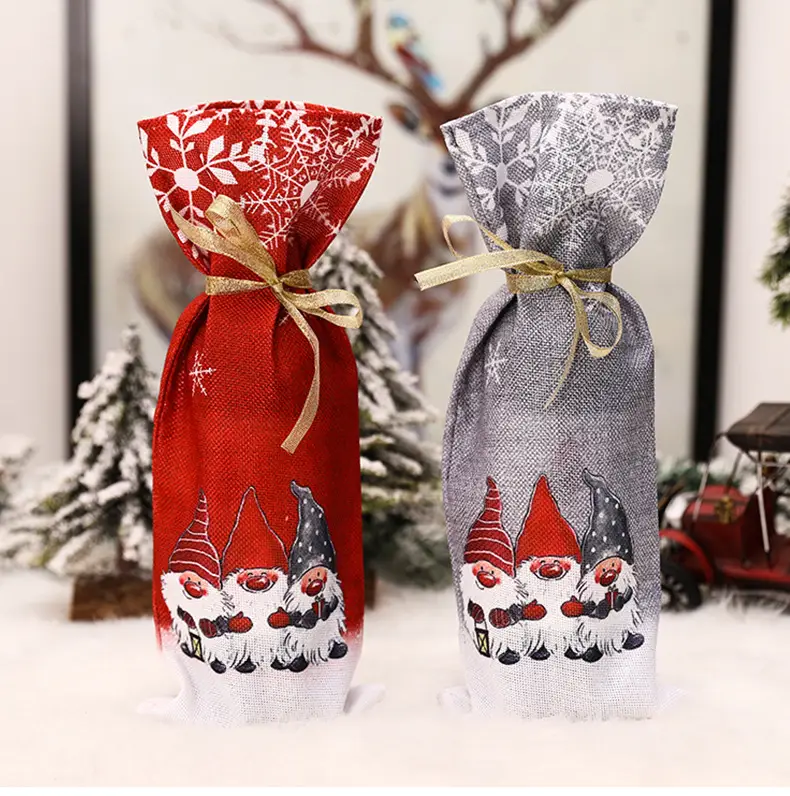 2020 Christmas Champagne Bottle Set with Forester Print — feature 1