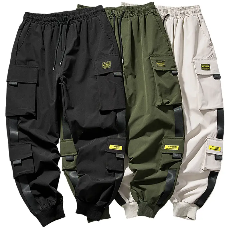 Men's Shadowless Wall Pants Net Casual Spring Overalls - Image 8
