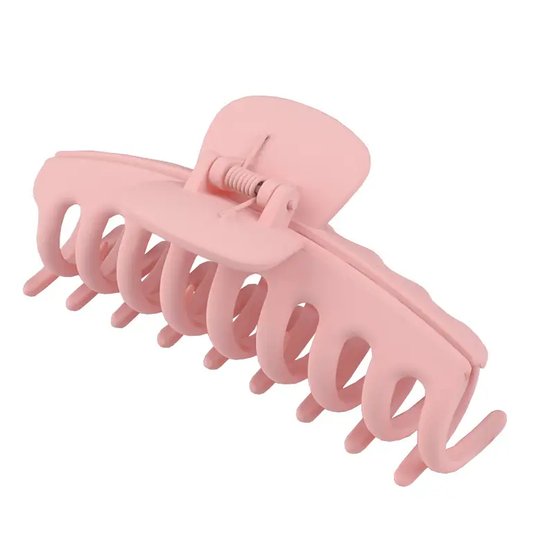 Orange Large Hair Clip with 7 Slots for Easy Application — feature 2