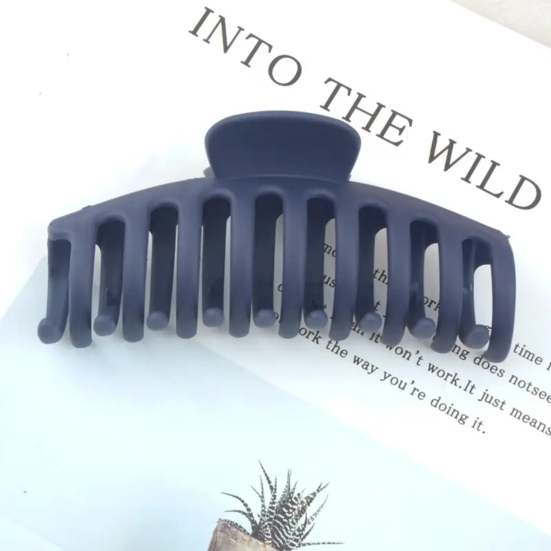 Orange Large Hair Clip with 7 Slots for Easy Application — feature 4