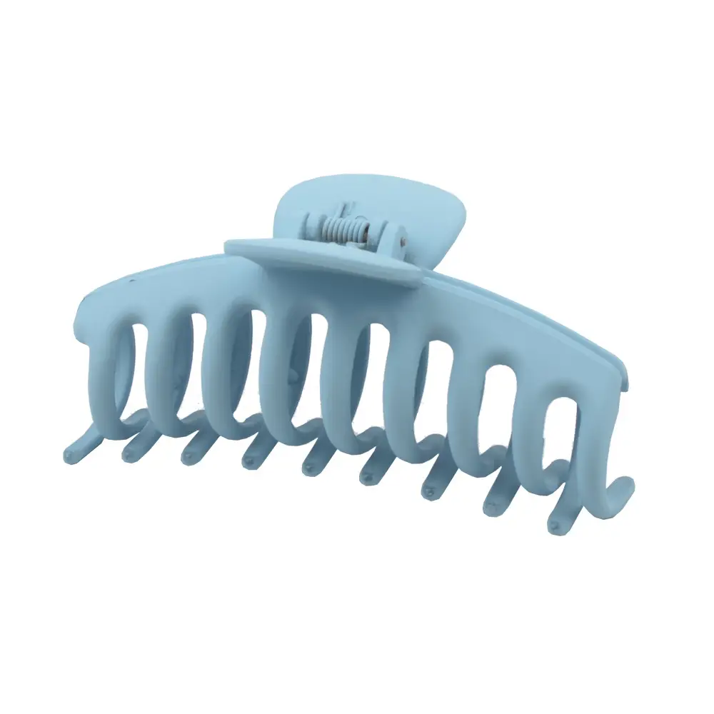 Orange Large Hair Clip with 7 Slots for Easy Application - Image 11