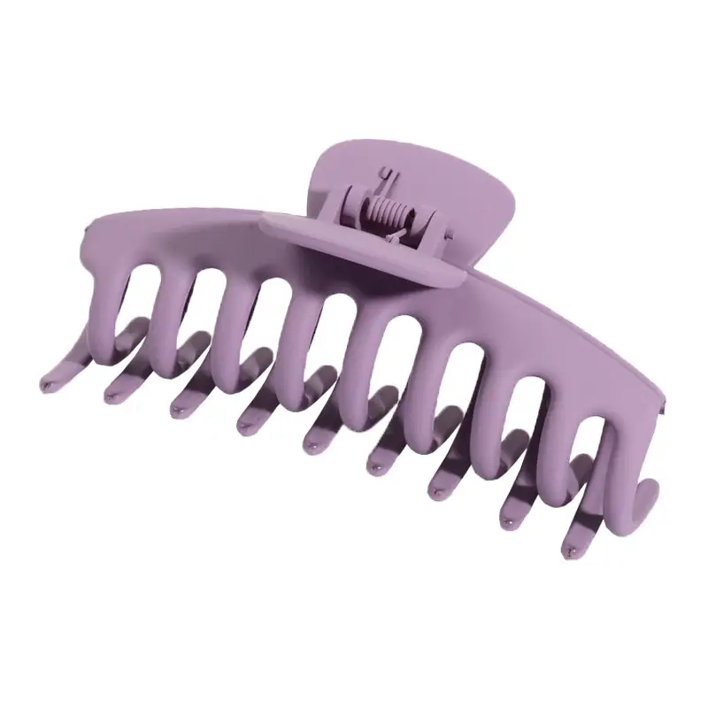 Orange Large Hair Clip with 7 Slots for Easy Application - Image 8