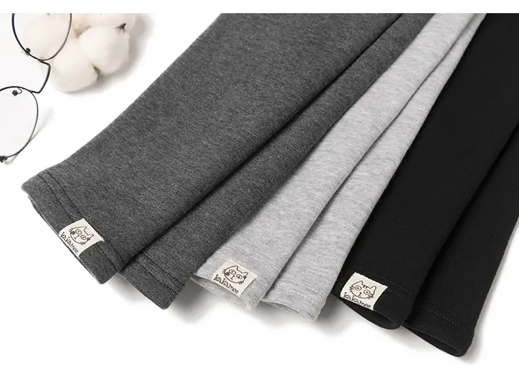 Pregnant Women's Grey Kitten Pants Adjustable Belly Pants — feature 9