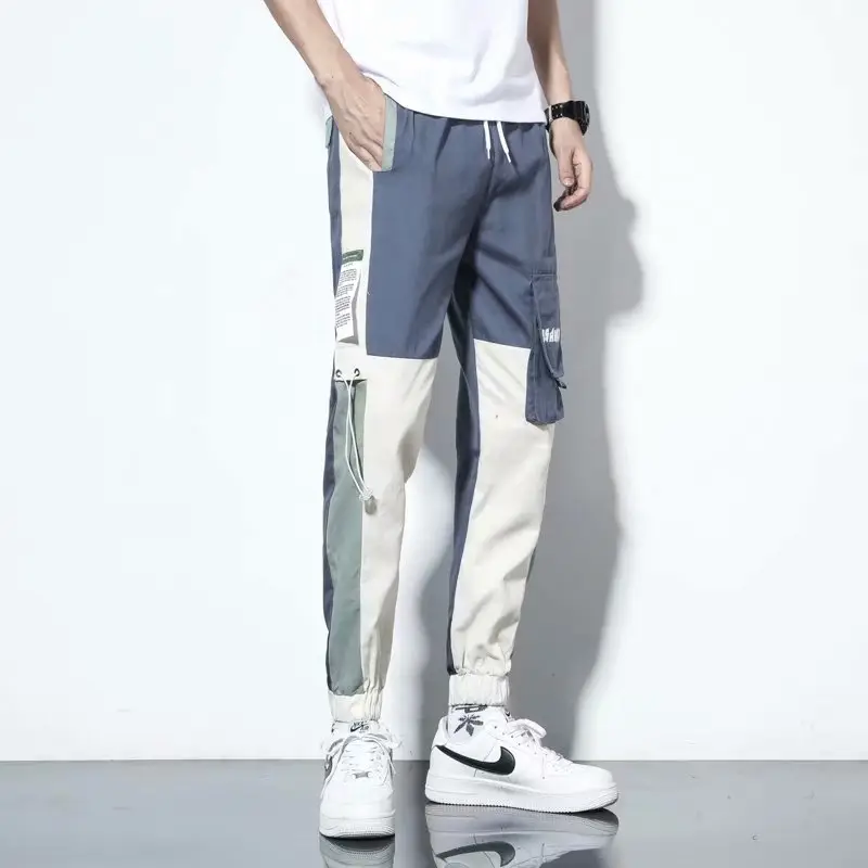 Men's Fleece Lined Sweatpants Black White Grey Winter Warm