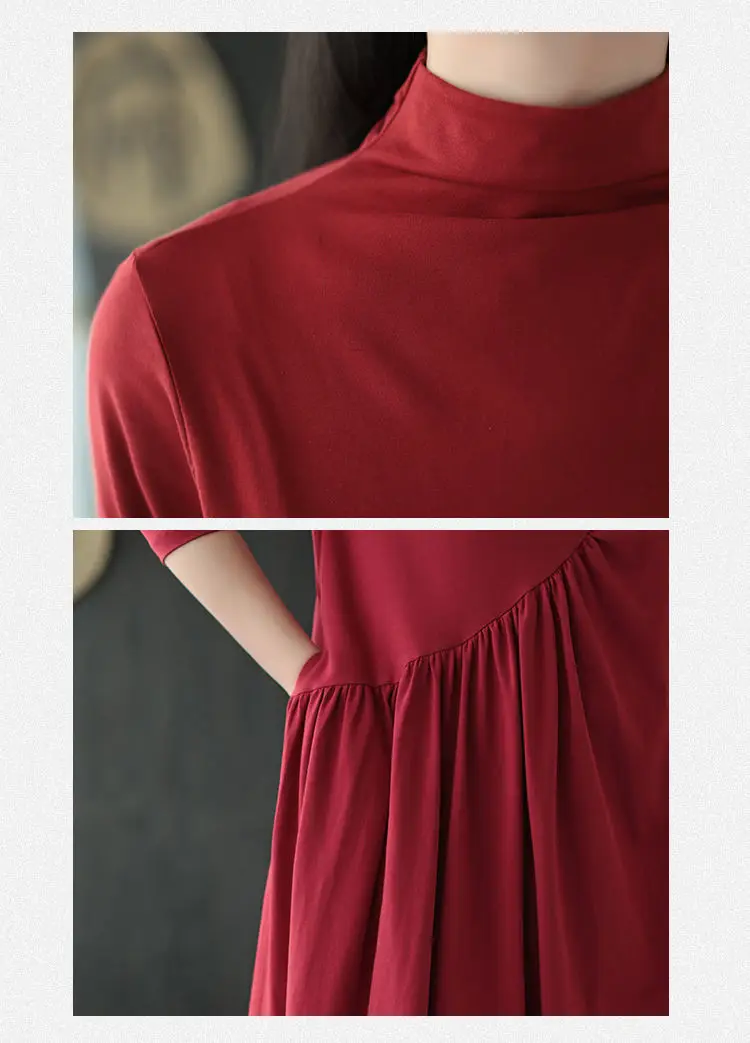 2025 Women's Green Long Sleeve Skirt Dress — feature 28