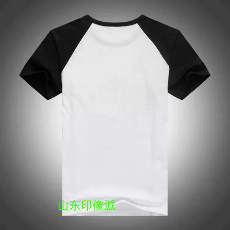 Sublimation Raglan Sweater Set White Black Red — feature 33