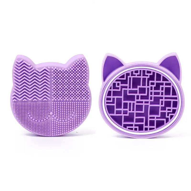 Green Cat-Ears Makeup Brush Storage Box