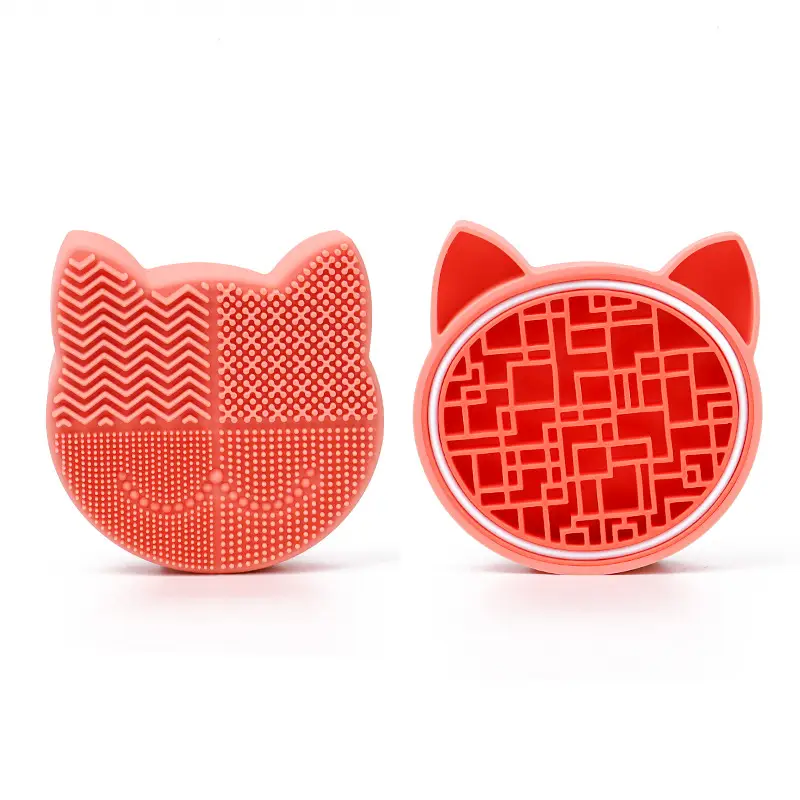 Green Cat-Ears Makeup Brush Storage Box