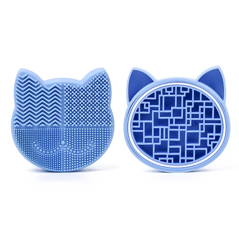 Green Cat-Ears Makeup Brush Storage Box