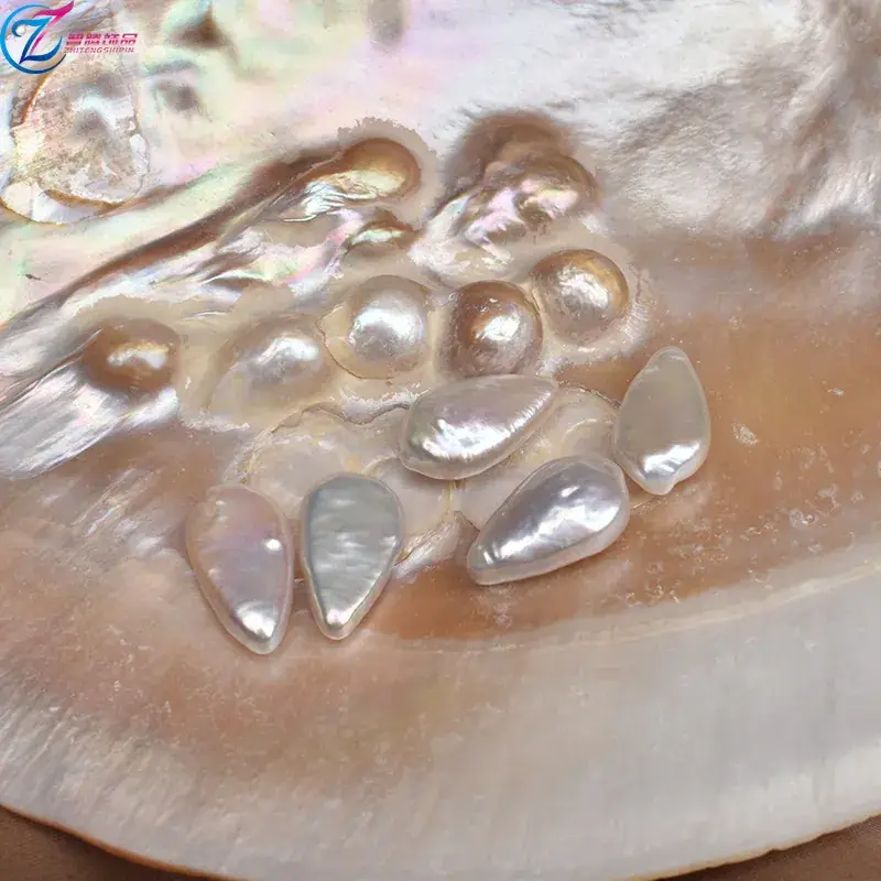 Wholesale Natural Pearl Baroque Shape Loose Beads - Image 5