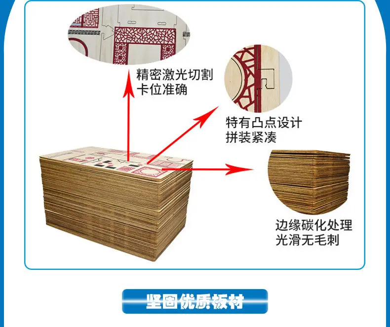 3D Wooden Puzzle House for Kids Educational Toy — feature 18