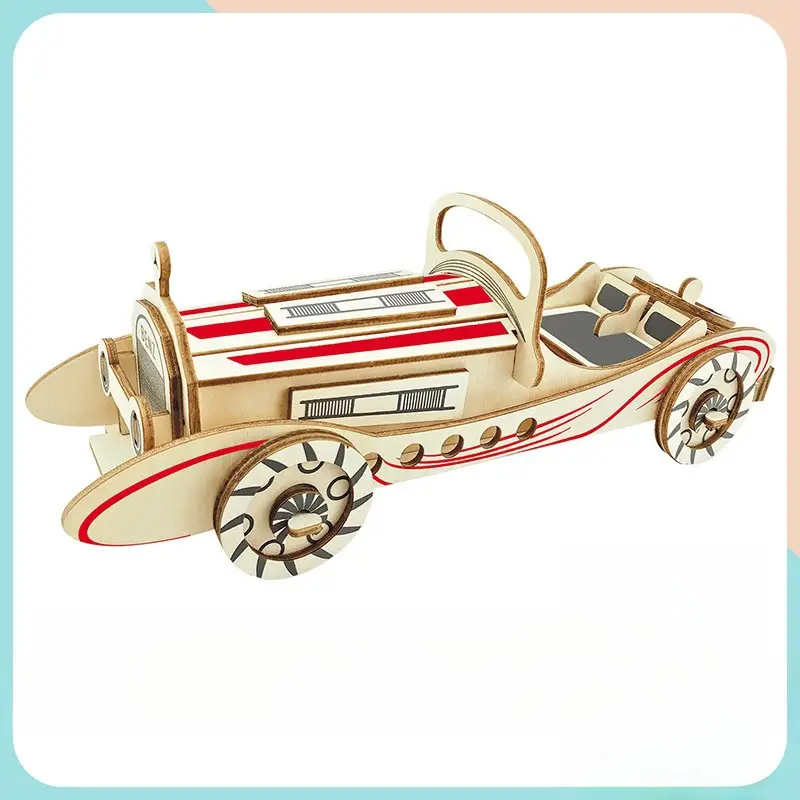 3D Wooden Puzzle House for Kids Educational Toy - Image 13