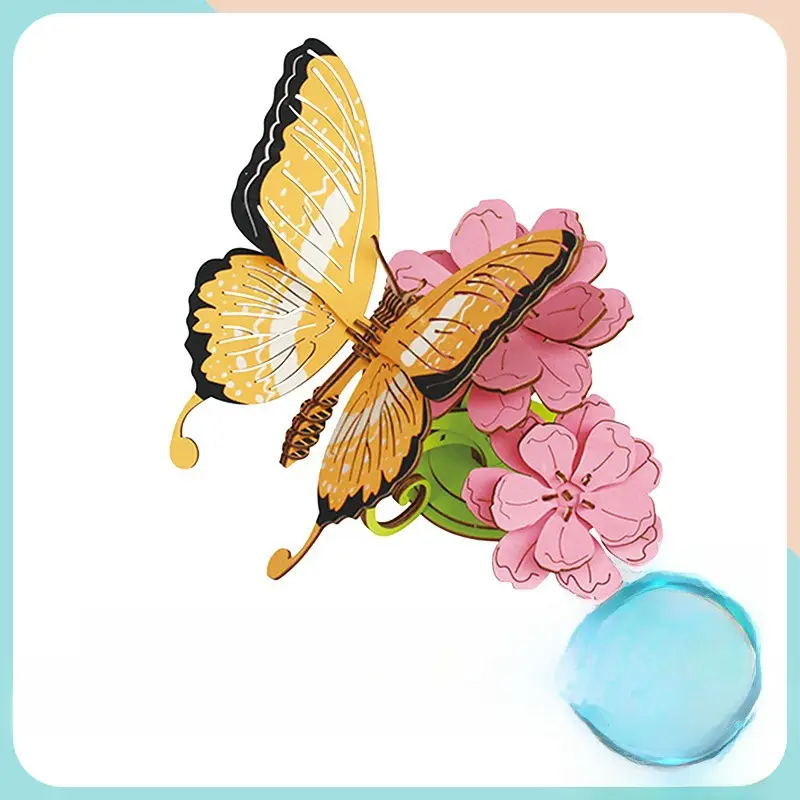 3D Wooden Puzzle House for Kids Educational Toy - Image 2