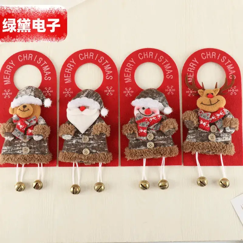 Christmas Santa Doll Door Hanging Decor