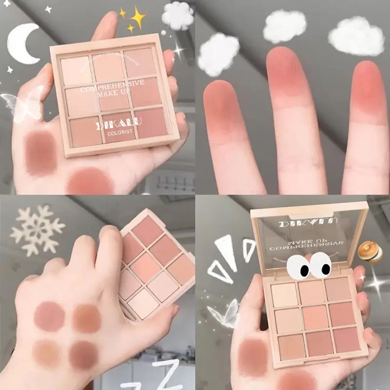 Coco Veins Dikalu Sunset Nine-Color Eye Shadow Palette - Image 17