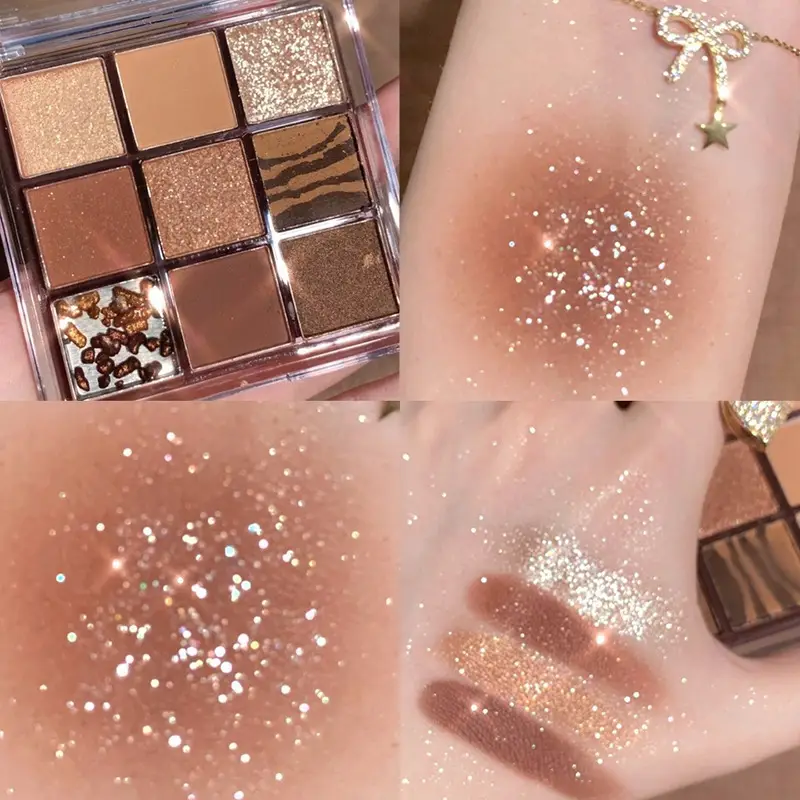 Coco Veins Dikalu Sunset Nine-Color Eye Shadow Palette - Image 5