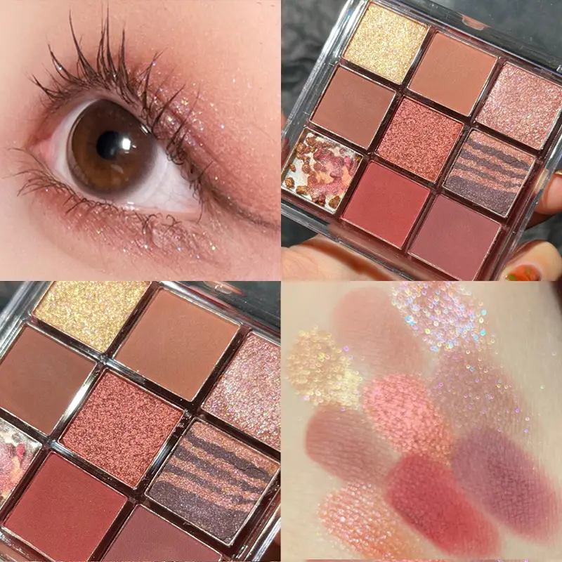 Coco Veins Dikalu Sunset Nine-Color Eye Shadow Palette - Image 6