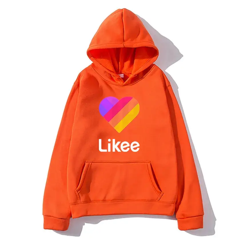 Pink Likee Heart Hoodie for Men Women Casual Hoodie - Image 10