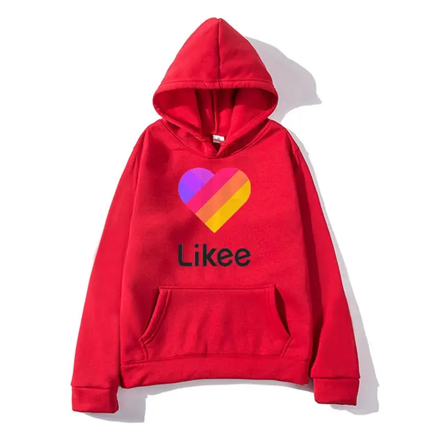 Pink Likee Heart Hoodie for Men Women Casual Hoodie - Image 11