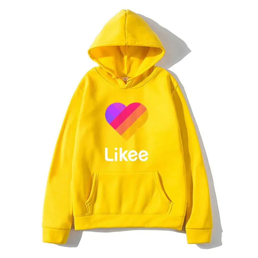 Pink Likee Heart Hoodie for Men Women Casual Hoodie - Image 2