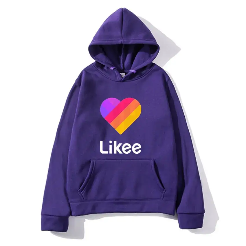 Pink Likee Heart Hoodie for Men Women Casual Hoodie - Image 4