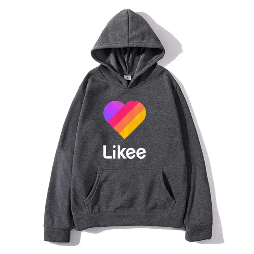 Pink Likee Heart Hoodie for Men Women Casual Hoodie - Image 8