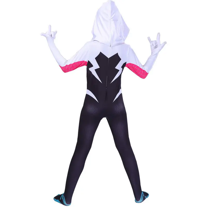 Halloween Spider Man Costume Spider Woman Leotard - Image 5