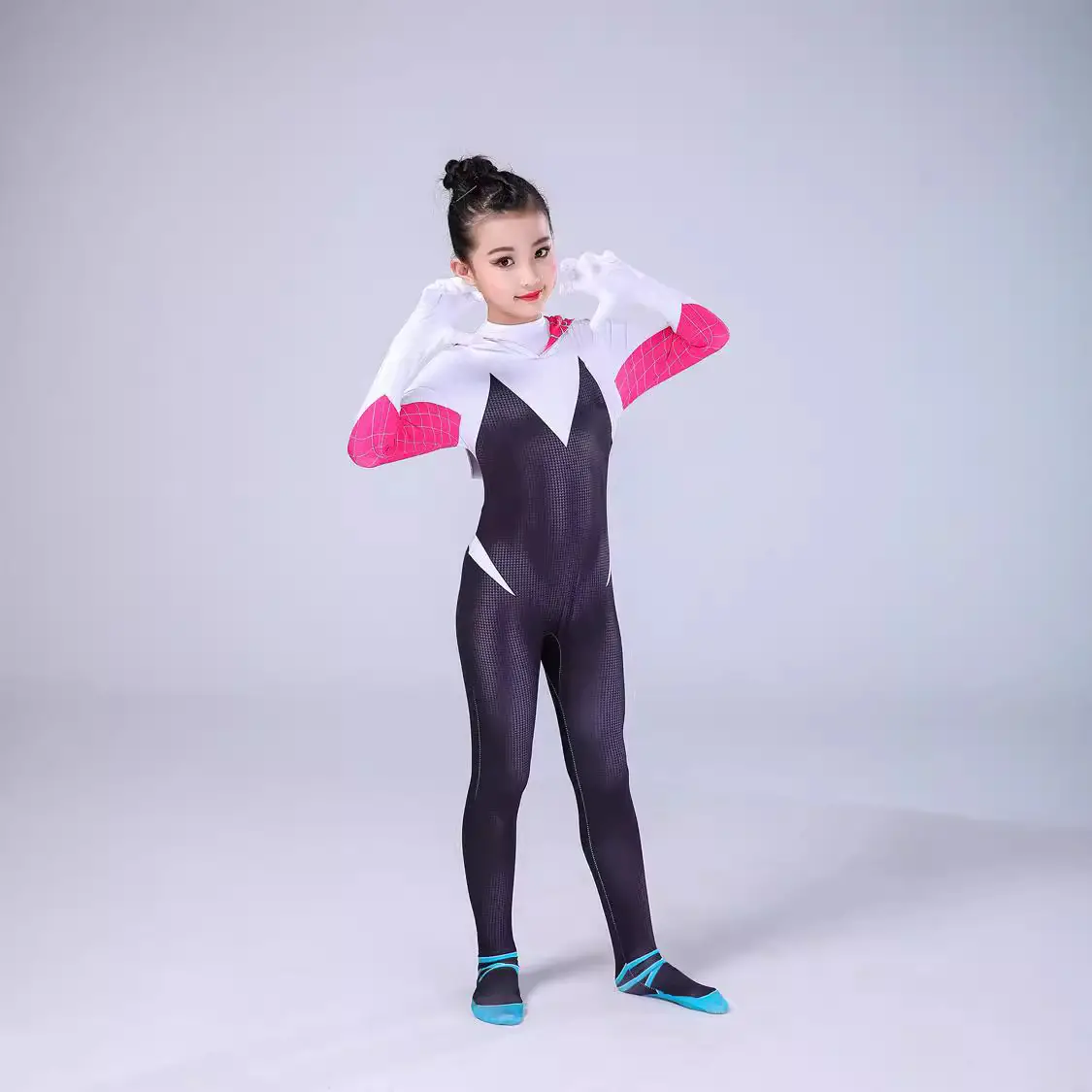 Halloween Spider Man Costume Spider Woman Leotard - Image 6