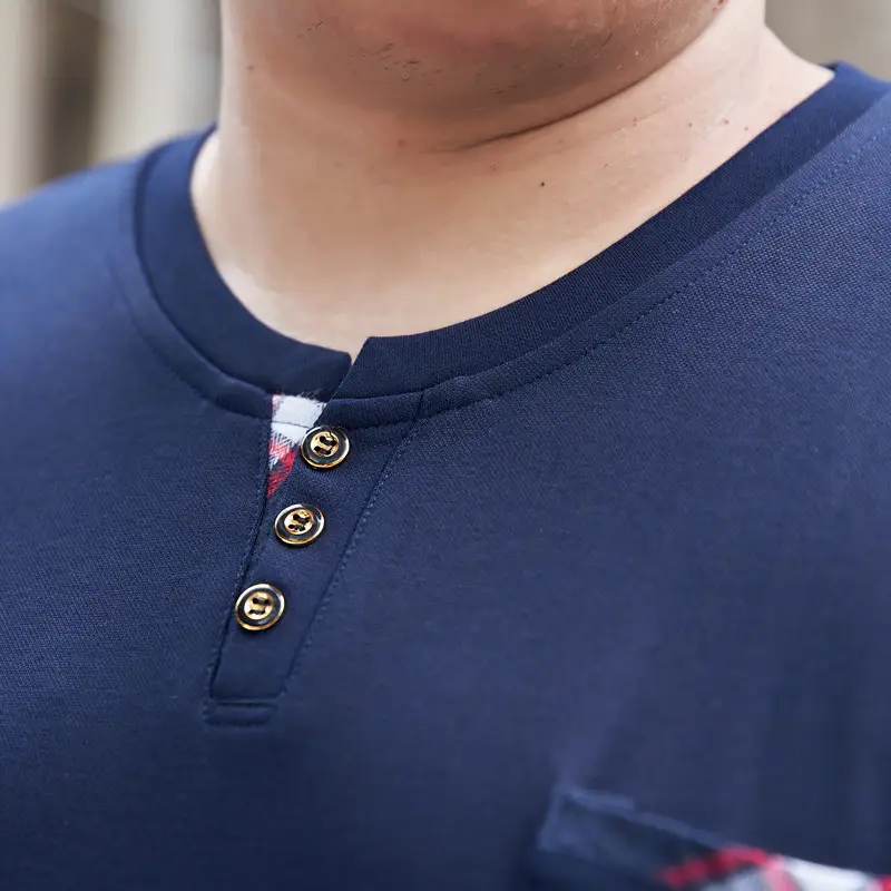 Men's Navy Blue Chubby T-Shirt Extra Large - Image 4