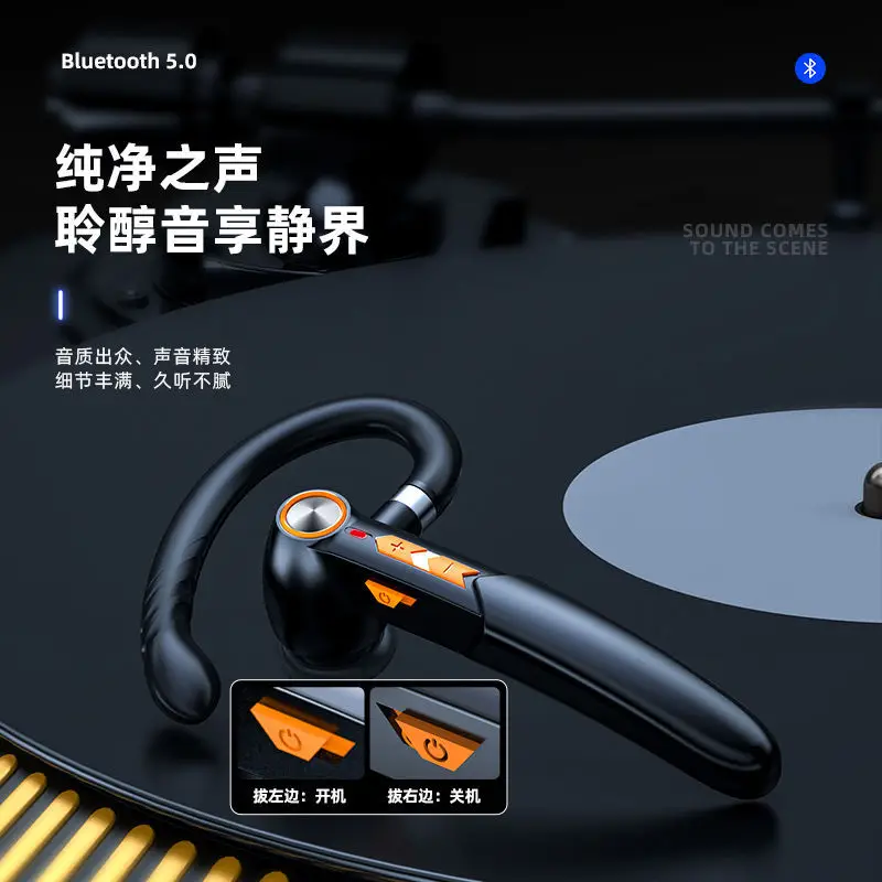 TWS Bluetooth 5.0 Wireless Earphone with Hook - Image 7