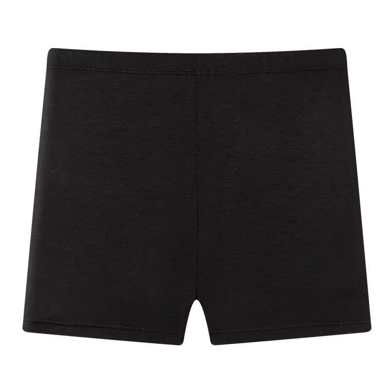 Black Modal Comfortable Shorts for Women - Image 13
