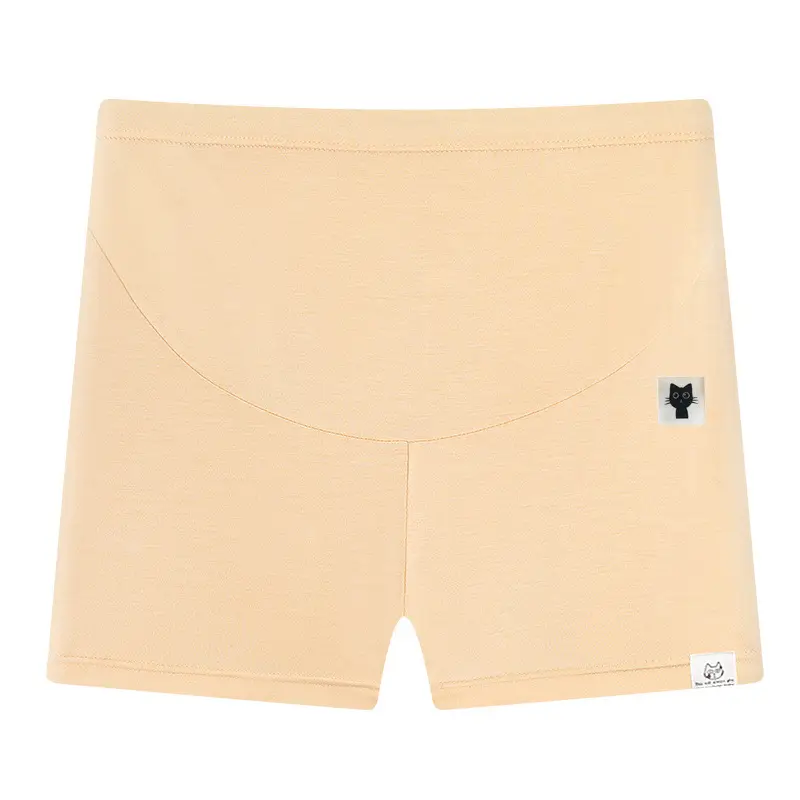 Black Modal Comfortable Shorts for Women - Image 7