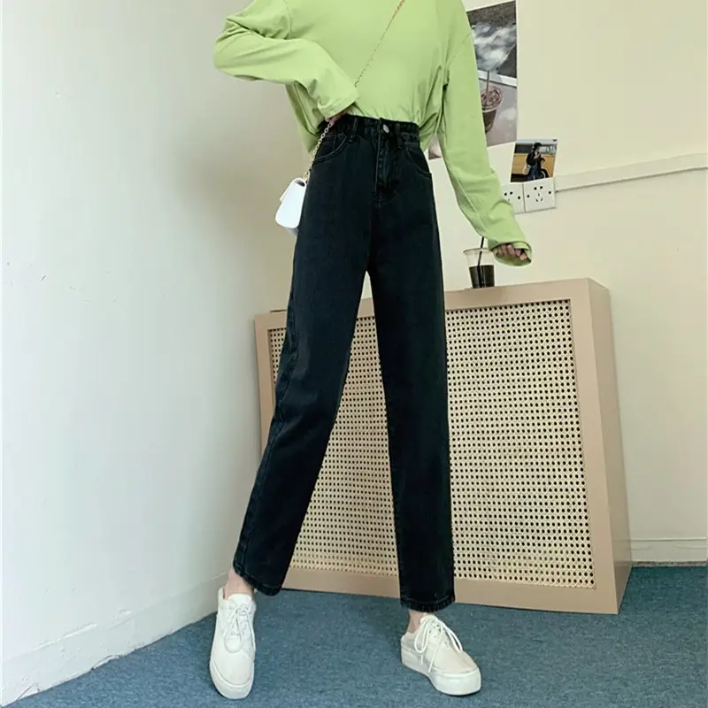 High Waist Slimming Jeans Women 2020 Winter - Image 4