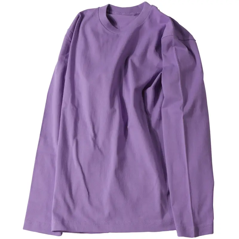 Men Women Heavy Textured Japanese Style Cotton T-Shirt - Image 3
