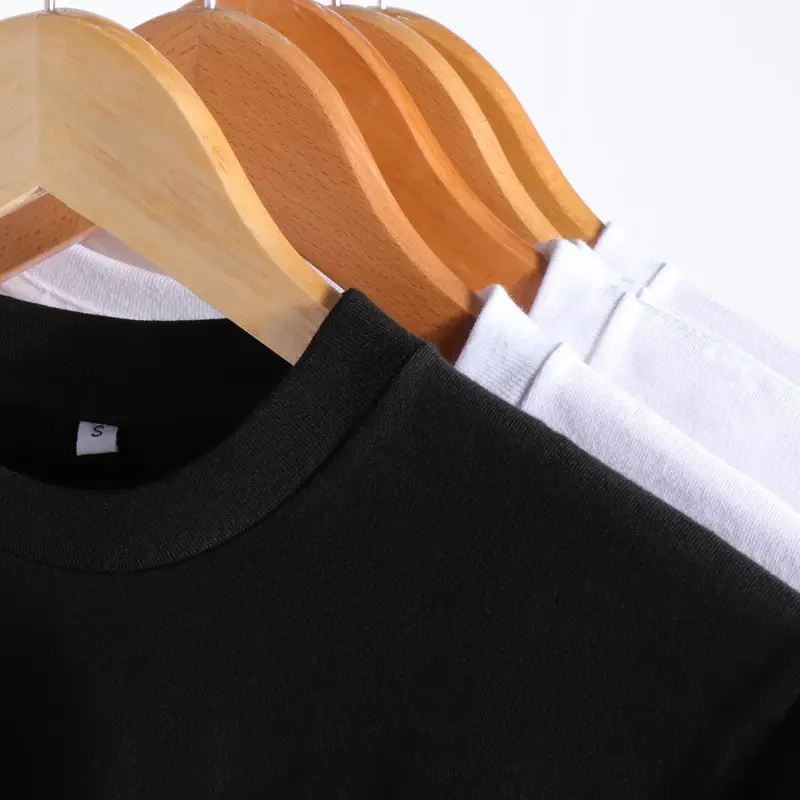 Men Women Heavy Textured Japanese Style Cotton T-Shirt - Image 4