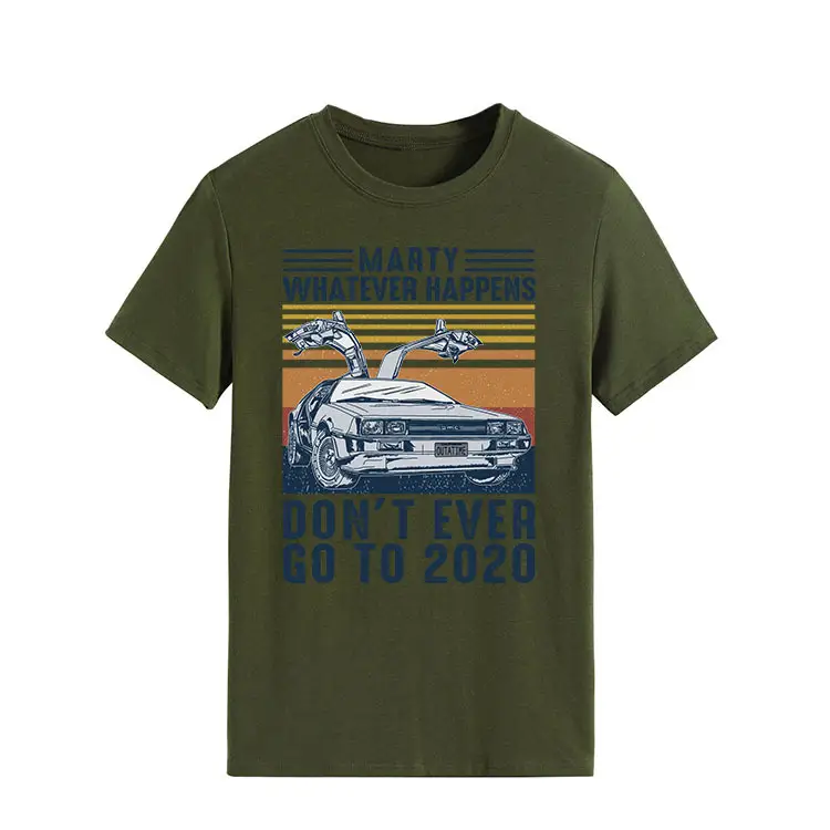 Olive Green Marty T-Shirt 80-120 Year Mark - Image 8