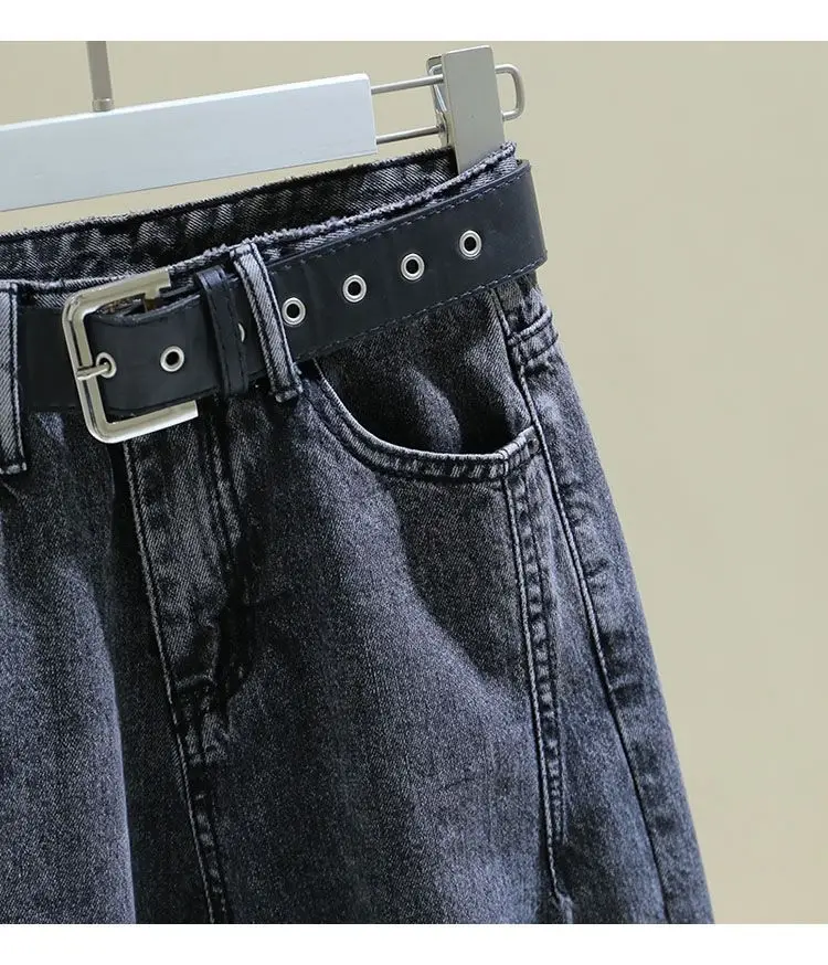 Women's Denim Jeans 2026 Spring Autumn Loose High Waist Slimming — feature 17