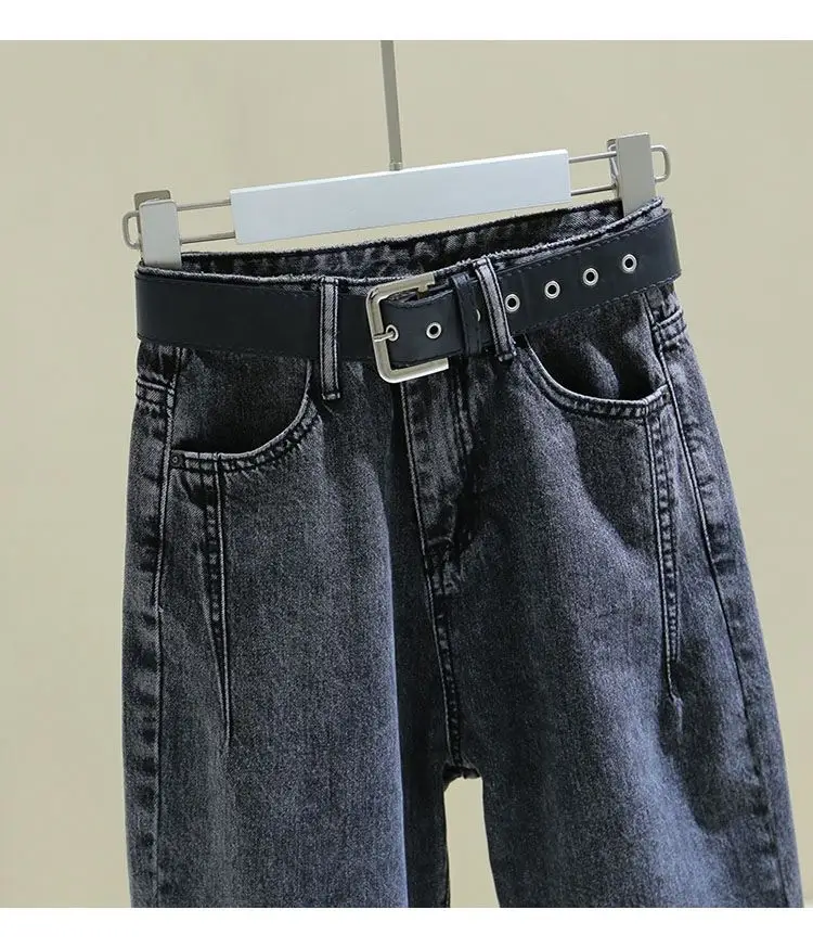 Women's Denim Jeans 2026 Spring Autumn Loose High Waist Slimming — feature 18