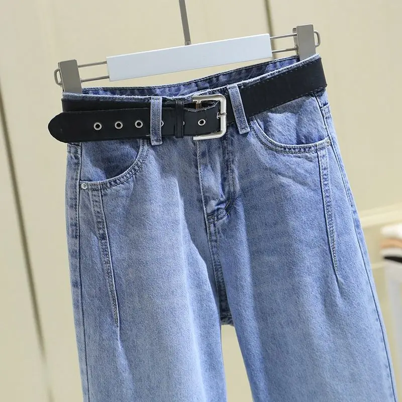Women's Denim Jeans 2026 Spring Autumn Loose High Waist Slimming — feature 20