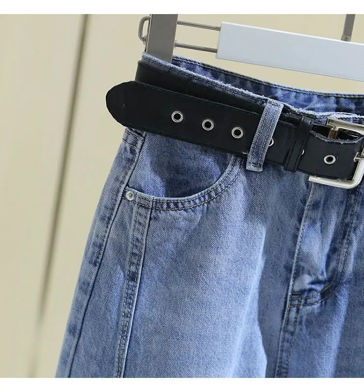 Women's Denim Jeans 2026 Spring Autumn Loose High Waist Slimming — feature 22