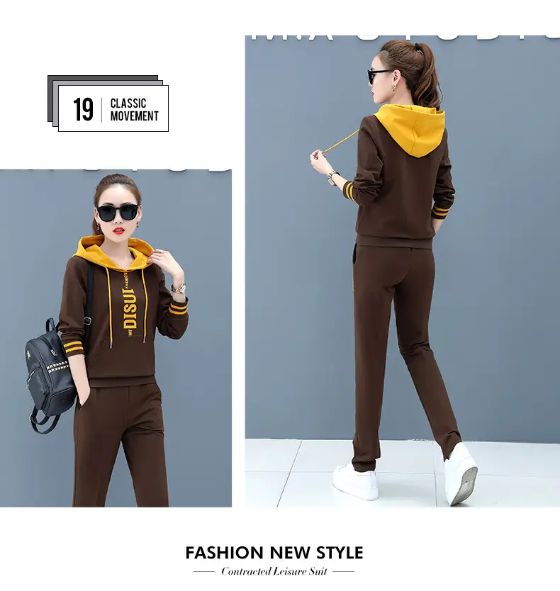 2025 Plus Size Black Red Hoodie Track Suit — feature 21