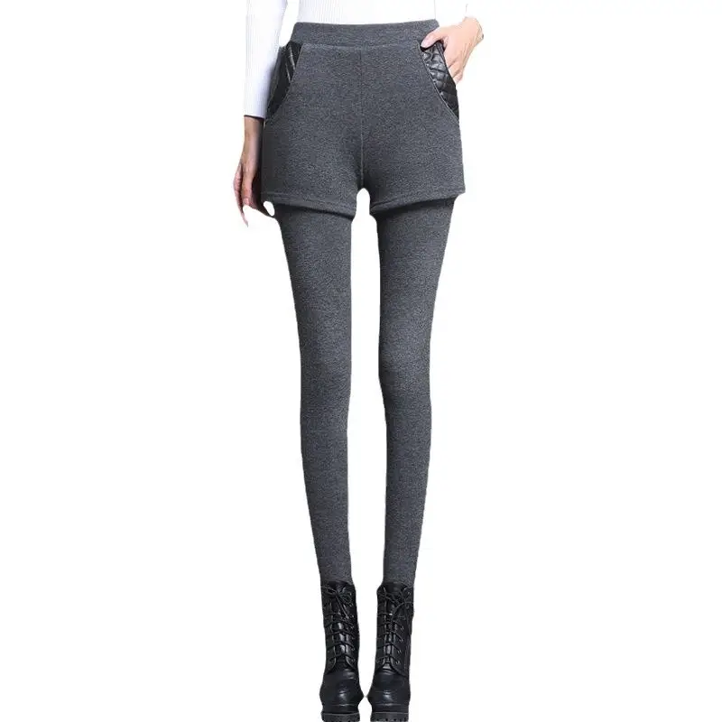Women Fleece Leggings 20°C Warmth Padded Shorts - Image 7