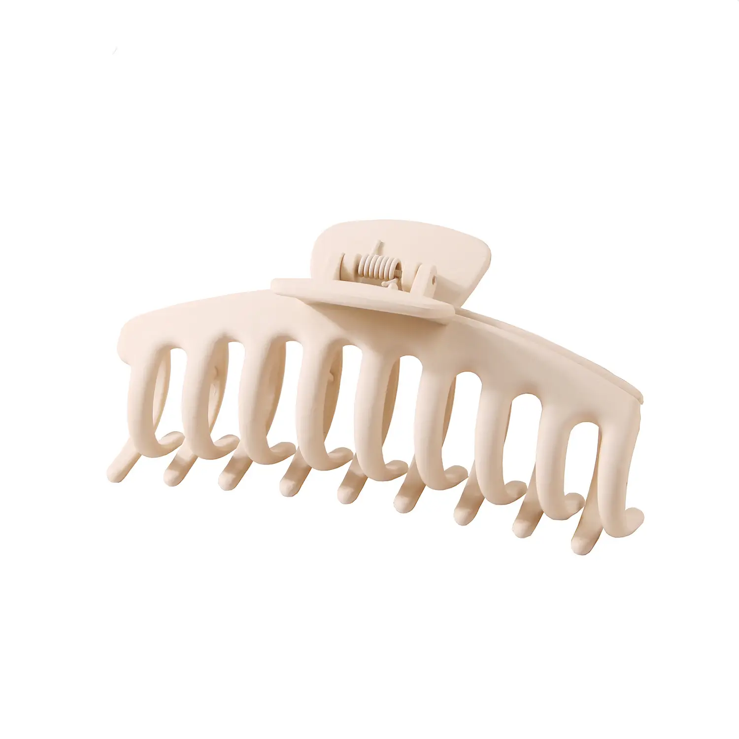 Frosted Claw Hair Clip Large Non-Slip Rubber - Image 34
