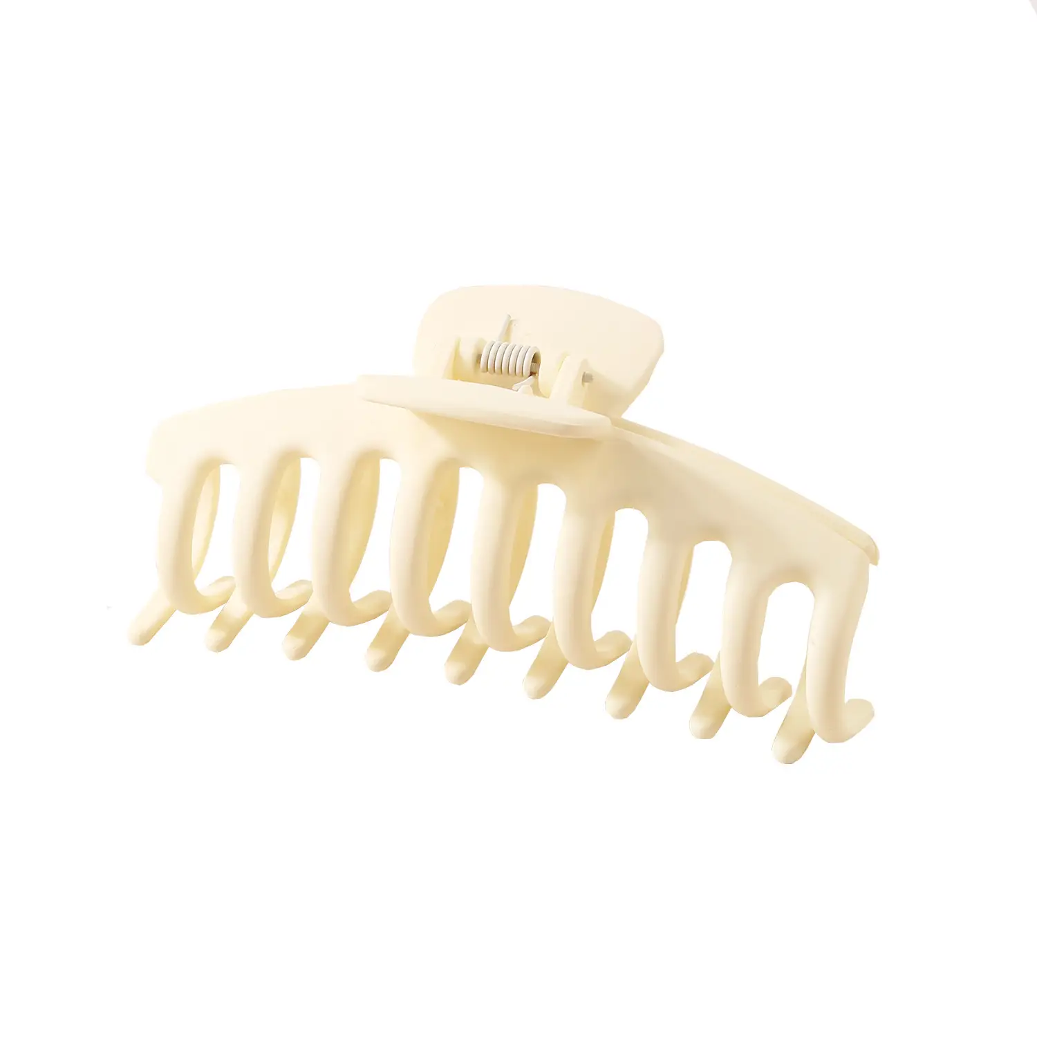 Frosted Claw Hair Clip Large Non-Slip Rubber - Image 35