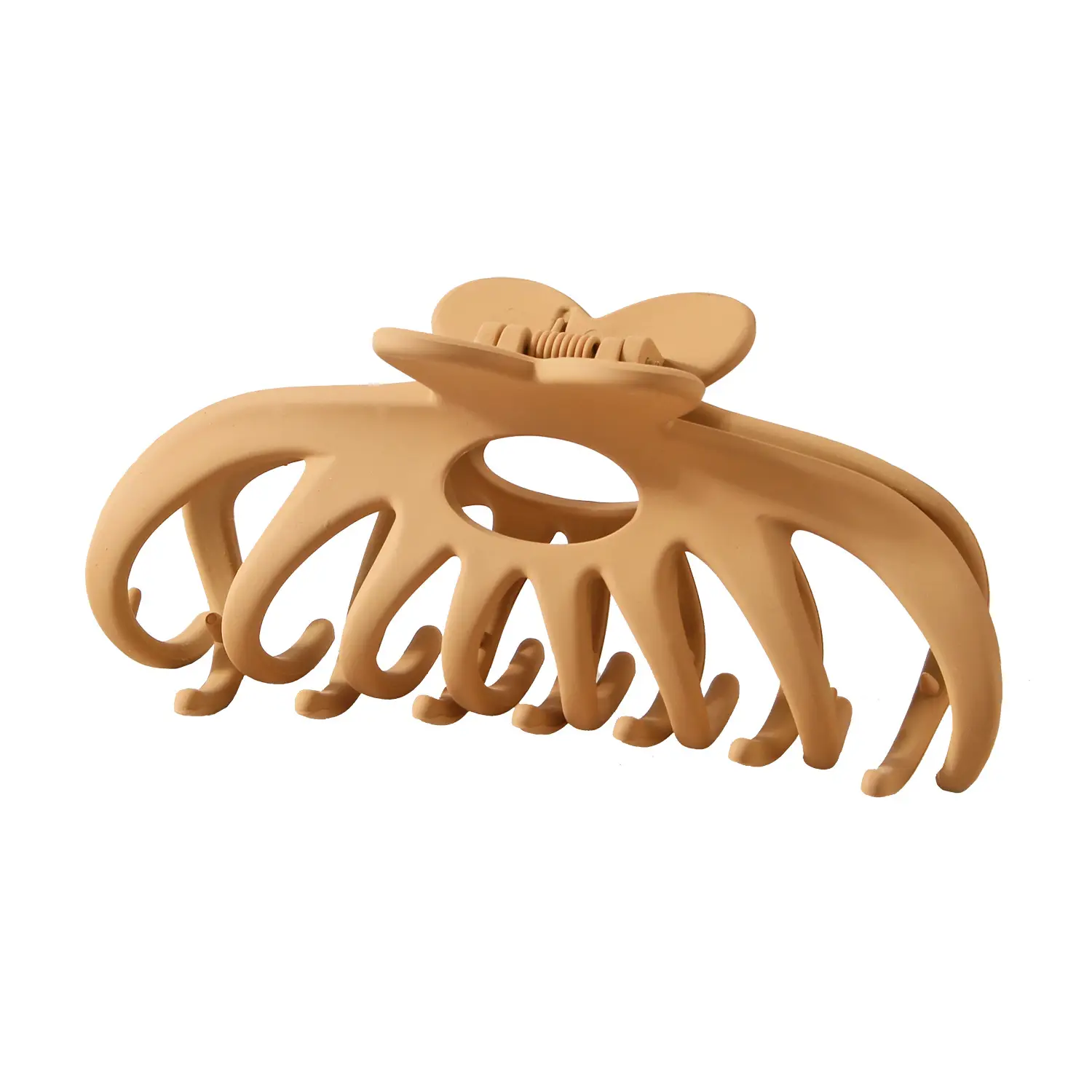 Frosted Claw Hair Clip Large Non-Slip Rubber - Image 44