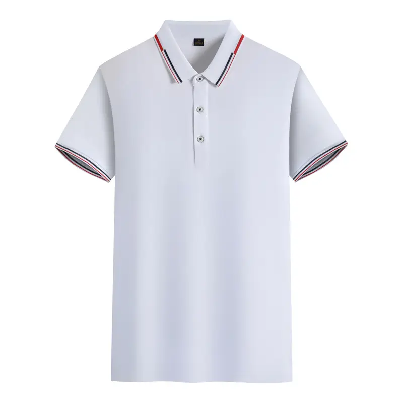 Pink Polo Shirt with Embroidered Collar and Buttons - Image 12