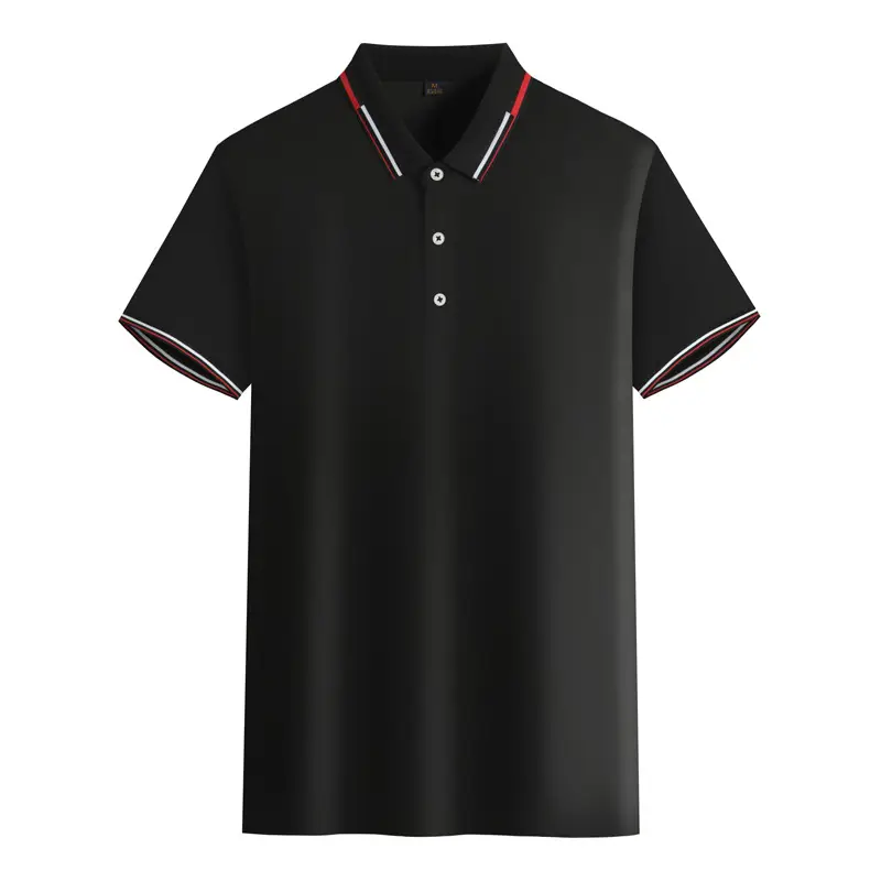 Pink Polo Shirt with Embroidered Collar and Buttons - Image 13