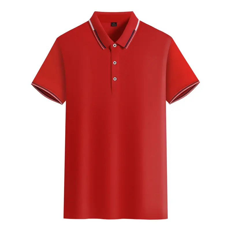 Pink Polo Shirt with Embroidered Collar and Buttons - Image 14